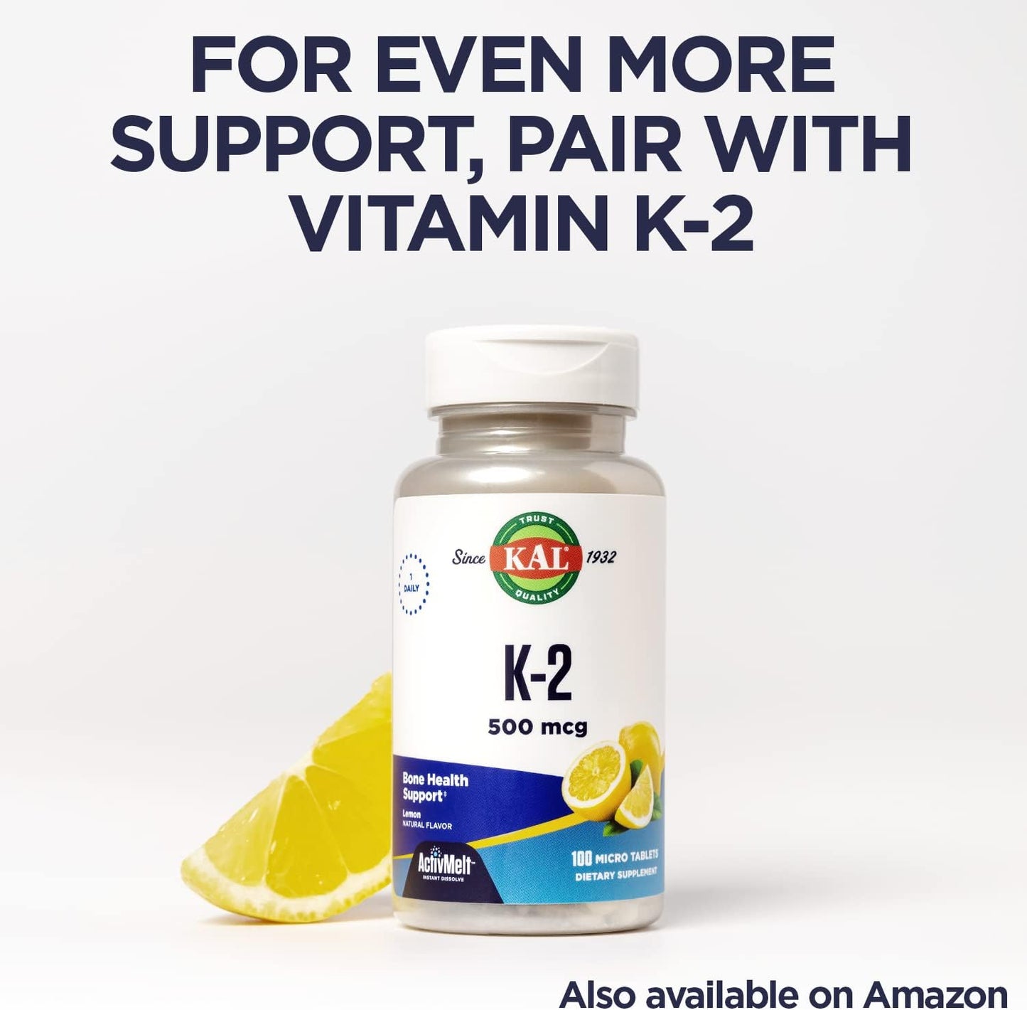 Vitamin D3 Chewables for Bone Health & Immune Support - 1000 IU, Natural Peppermint Flavor, Xylitol Sweetened - 100 Chews
