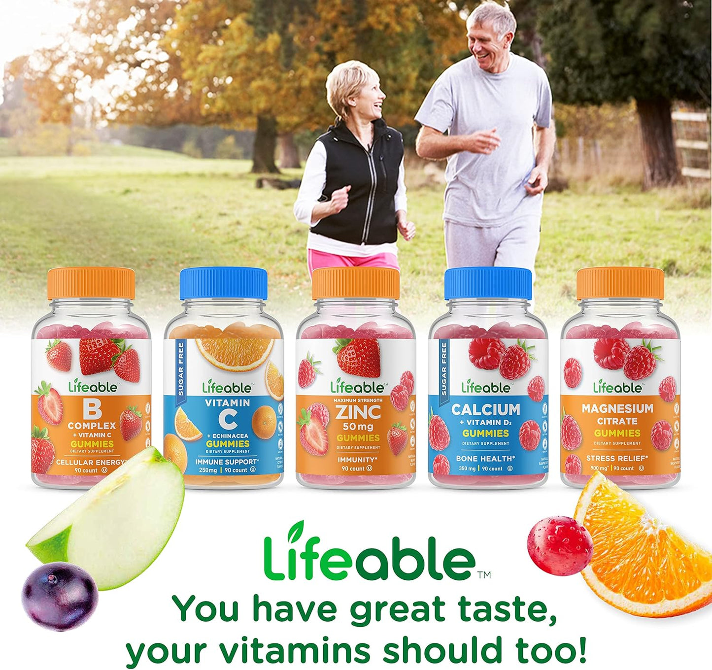Vitamin D3, K2, and B12 Gummy Bundle - Delicious and Gluten-Free Vitamin Supplement