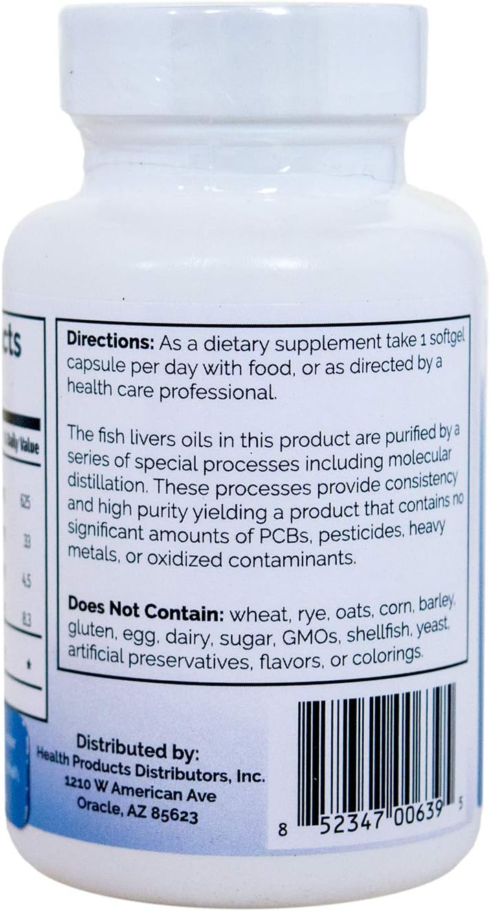 Vitamin D3 Plus with K2, A, and Tocotrienols - 125mcg (5000 IU) - Non-GMO Softgel Capsules