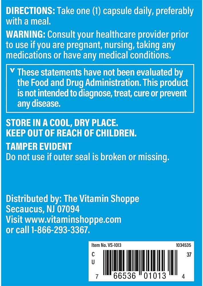 Vitamin Shoppe C-1000 Complex 1000MG: Immune & Cardiovascular Health Support (300 Caps)