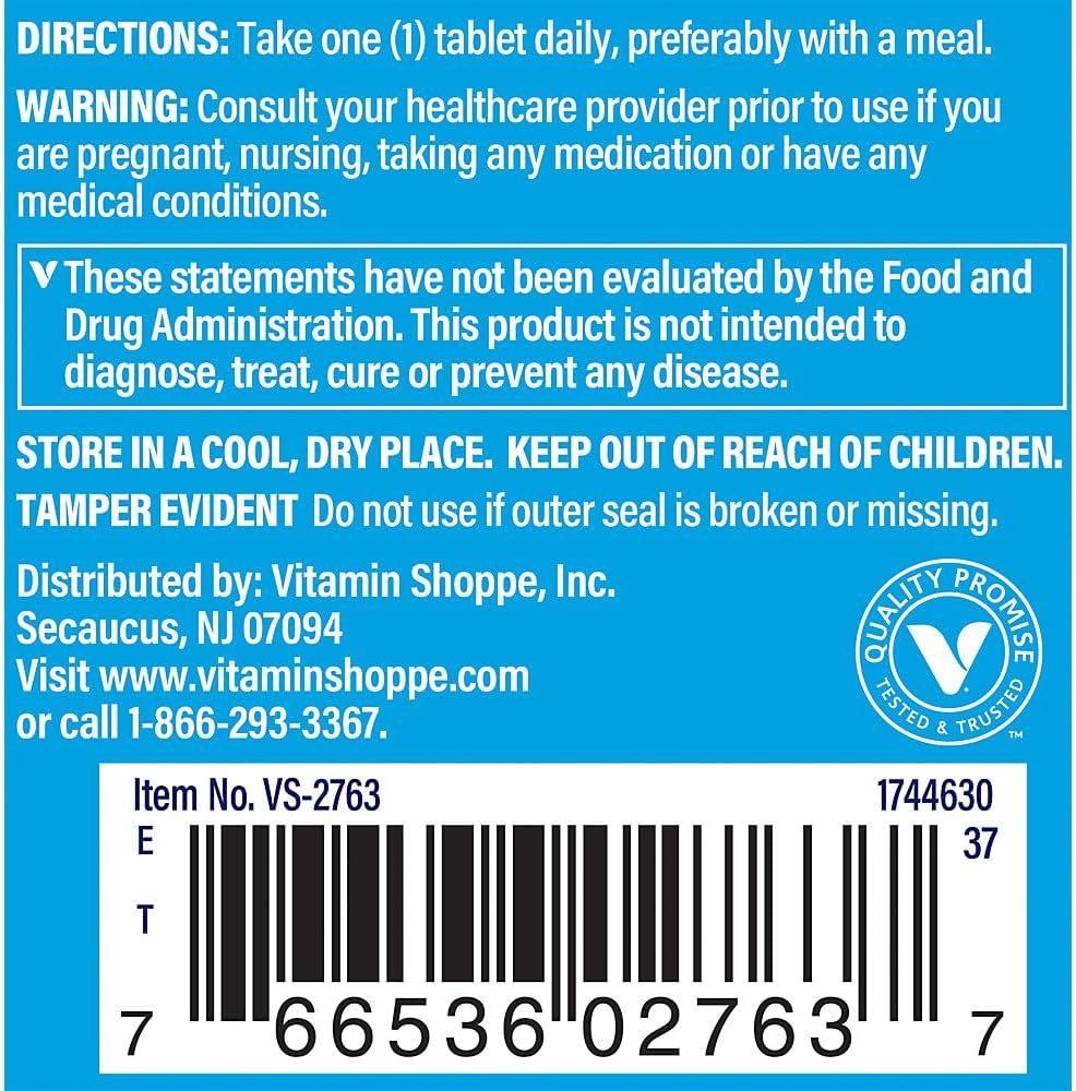 Vitamin Shoppe Vitamin D3 5000IU Softgel - Bone, Immune Health, Cellular Growth, Calcium Absorption - Gluten Free - 120 Softgels