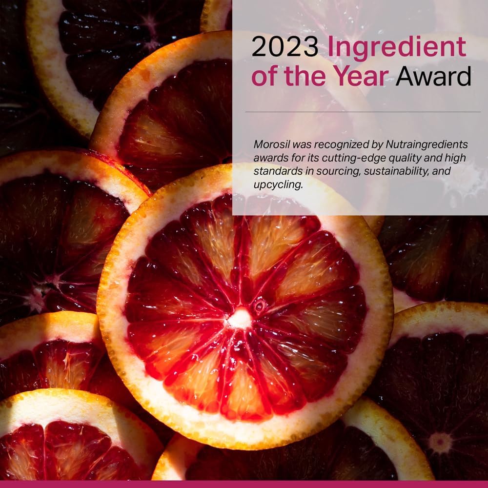 VitaMorosil Antioxidant Supplement for Men & Women - Wellness & Vitality Boost - Moro Red Orange - Non-GMO, Gluten Free - 60 Capsules - USA Made