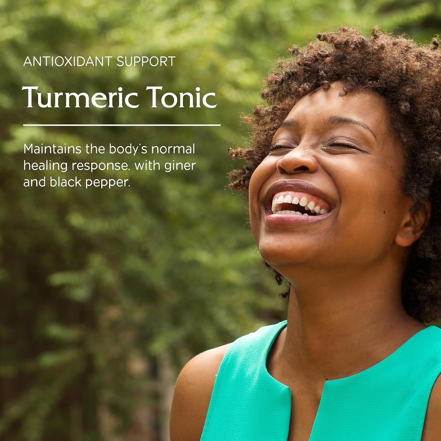 Vitanica Turmeric Tonic Liquid Supplement 1000mg with Black Pepper & Ginger - Antioxidant Vegan Gluten Free - 4oz