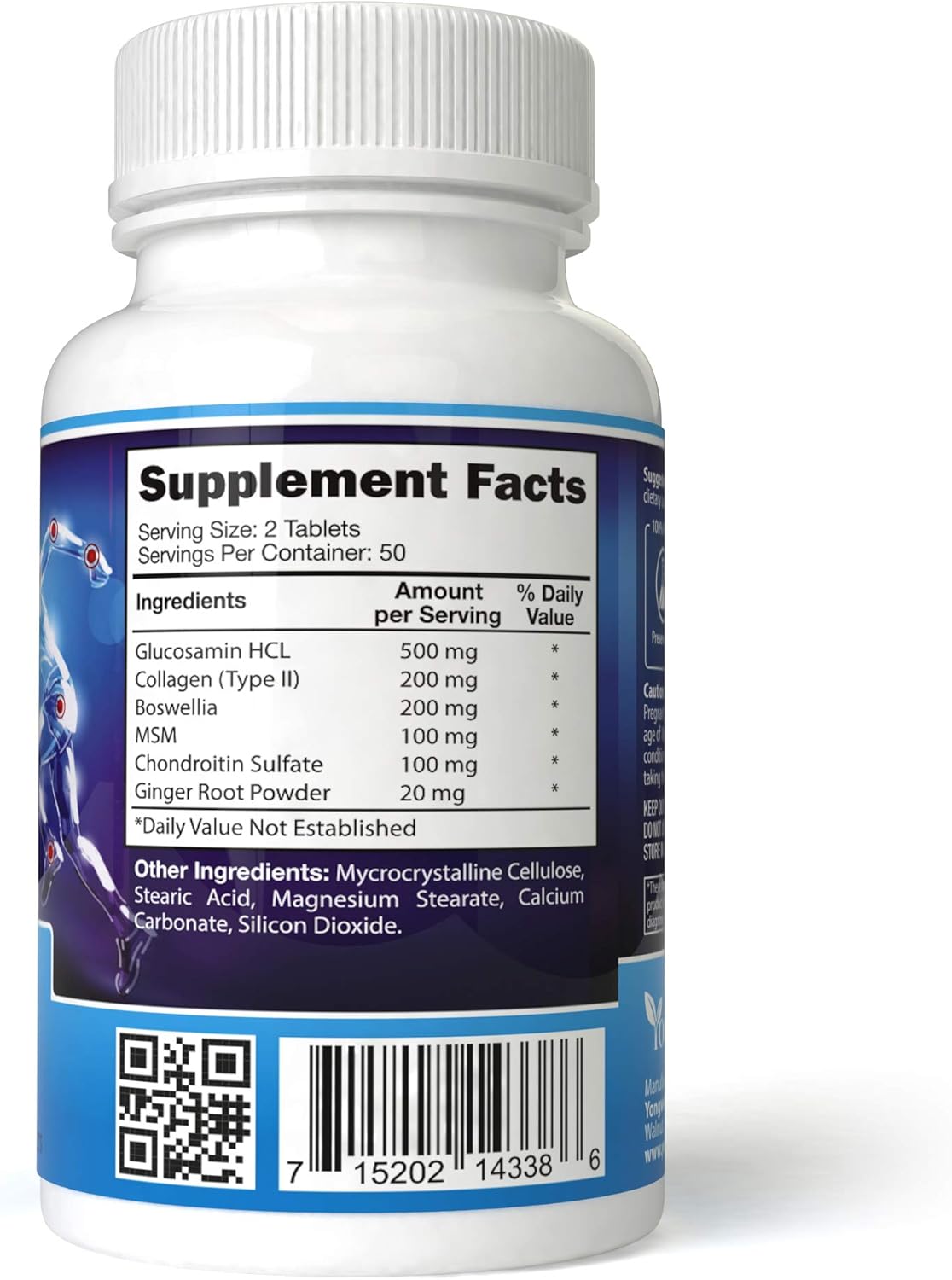 VitaVita Joint Pro: Comprehensive Joint Support Complex (100 Tablets)