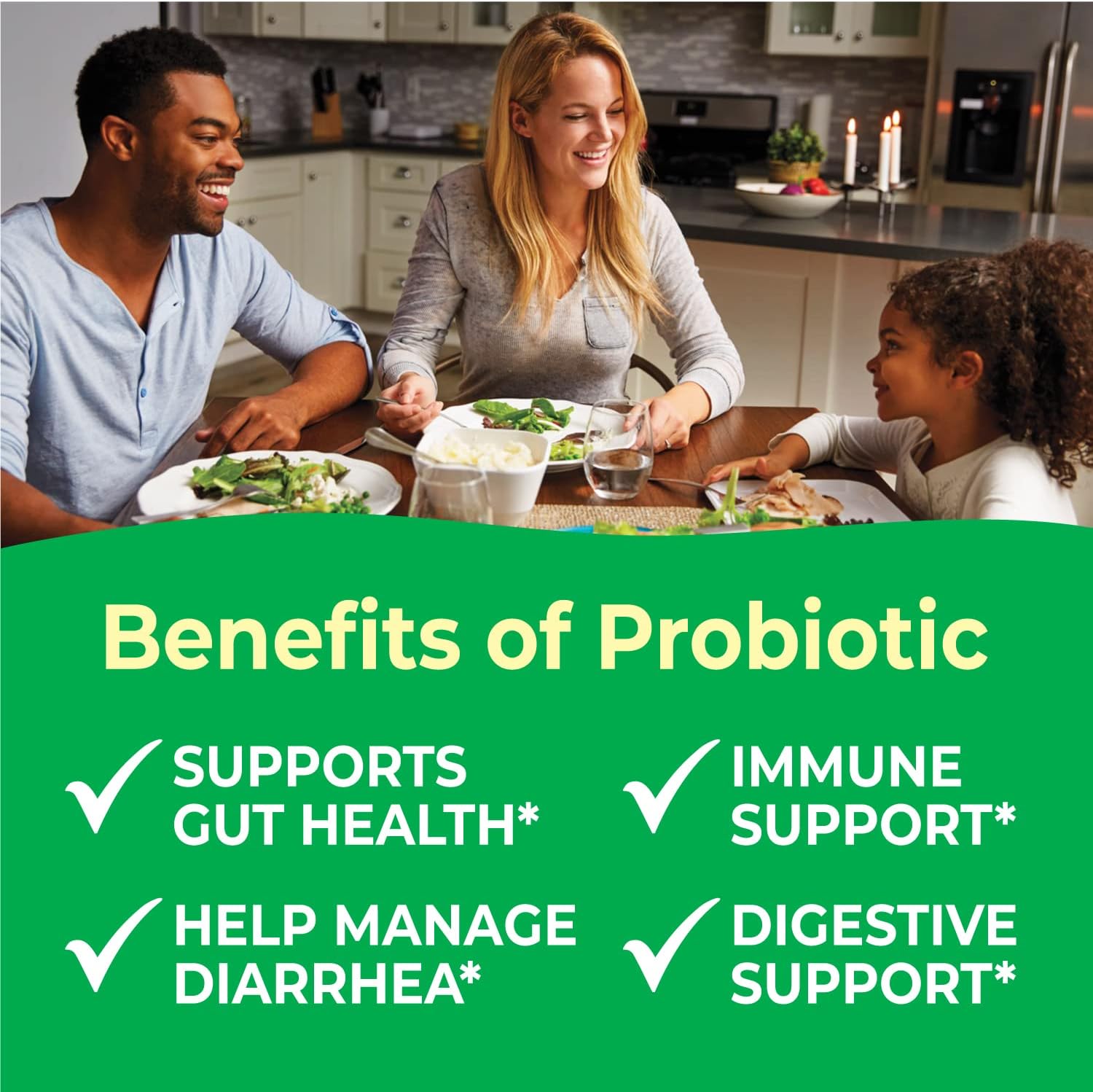 VitaWorks Kids Probiotic Chewable Tablets - Berry Flavor - 5 Billion CFU, Prebiotic Fiber, Vegan, Nut Free - Digestive Health - 60 Count - BoostGo Australia