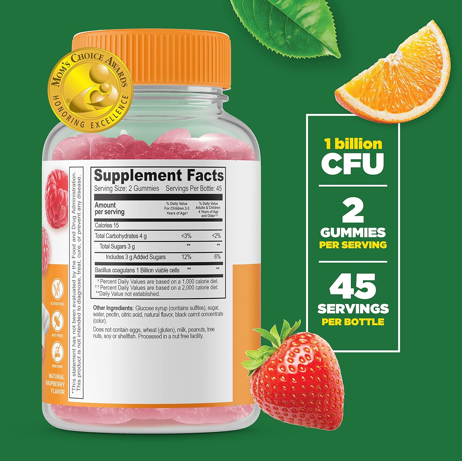 VitaWorks Kids Probiotic & Zinc Gummies Bundle - 2 Billion CFU, Delicious Vitamin Supplement, Gluten & GMO Free