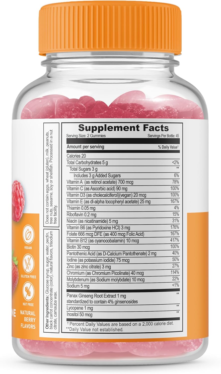 VitaWorks Lifeable Magnesium + Vitamin D Gummies Bundle - 5000 IU, Chewable, Gluten Free, GMO Free, Vitamin Supplement