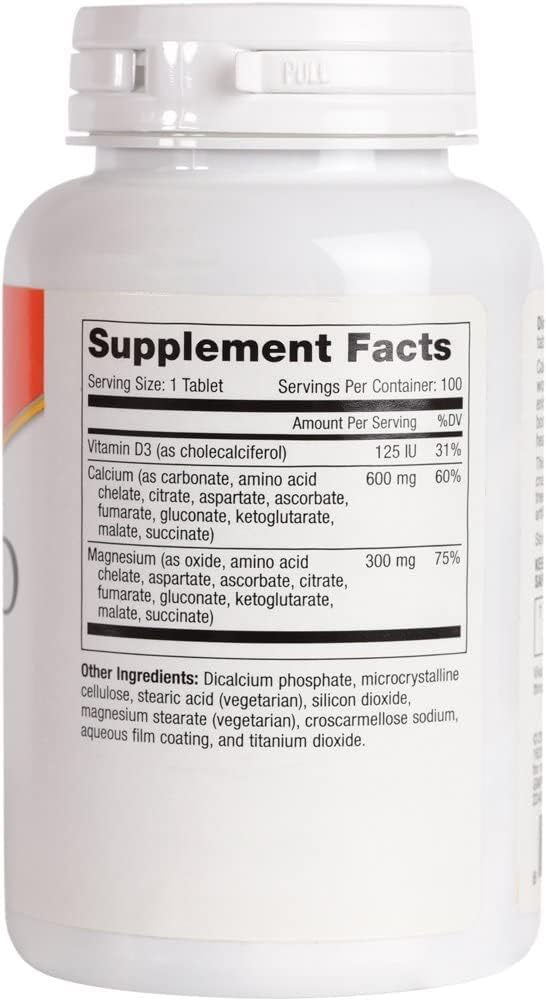 Viva Vitamins CalMagD - Calcium 600 Magnesium 300 Plus Vitamin D3 Supplement - Vegan Bone, Teeth, and Joint Support - 250 Tablets