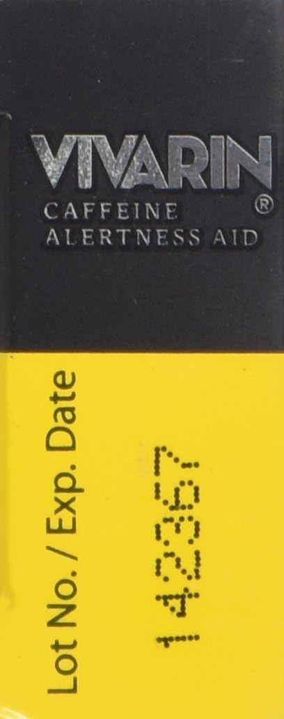 Vivarin Fast-Acting Caffeine Alertness Aid 200mg Tablets - 3 Packs, 48 Tablets Total