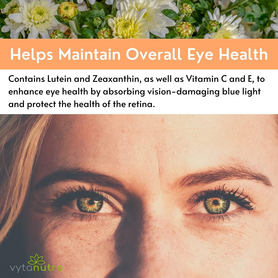 Vytanutra Optic Care Eye Health Supplement with Lutein, Zeaxanthin, Antioxidants, Micronutrients, and Proprietary Herbs - 3 Pack