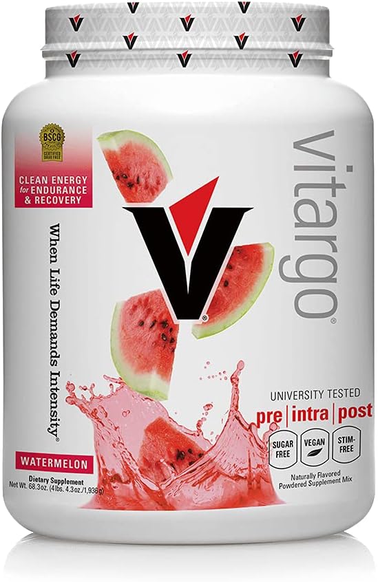 Watermelon Vitargo Carbohydrate Powder: 4.27 LB for Faster Muscle Glycogen Replenishment, Recovery, Endurance, and Muscle Gain