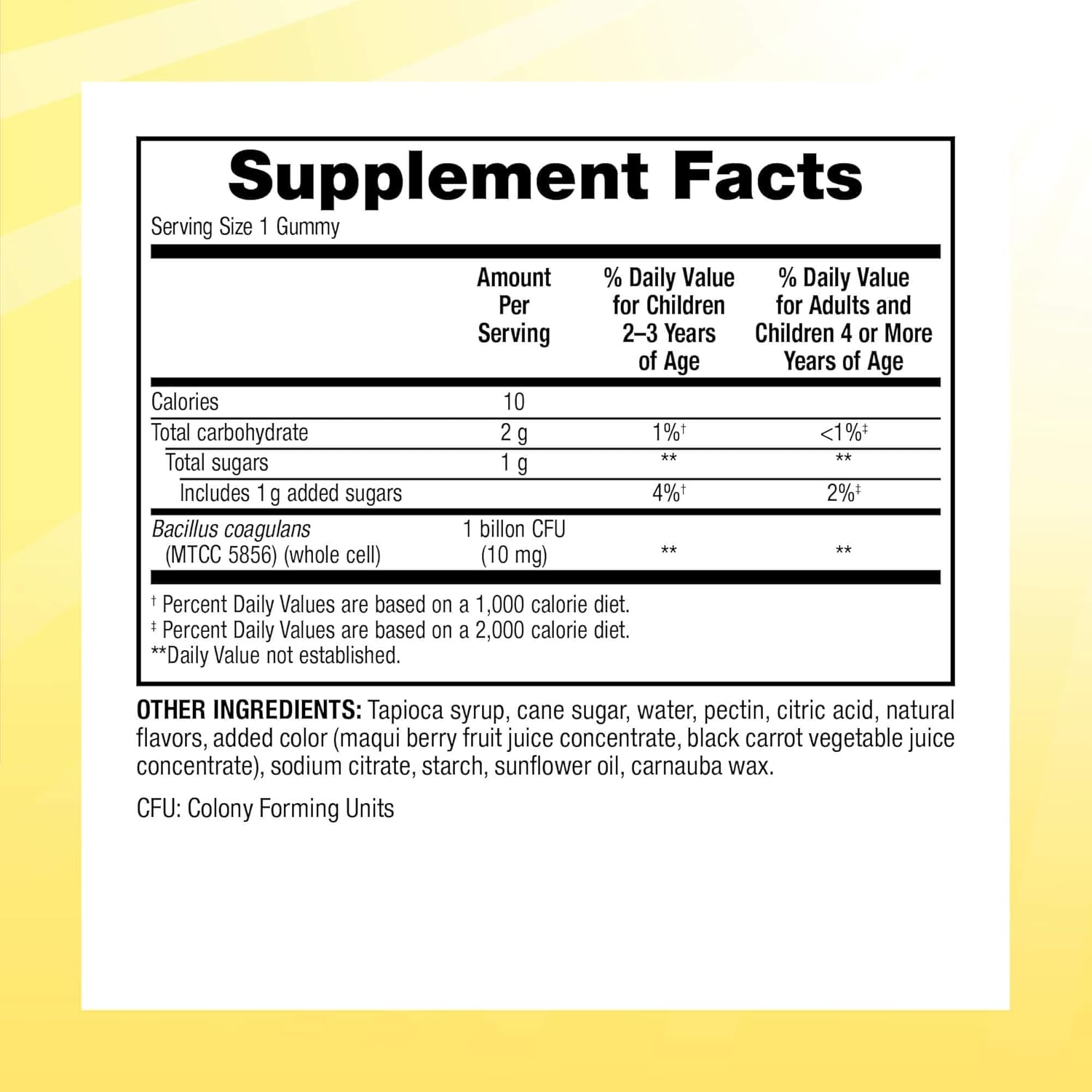 Webber Naturals Sesame Street Probiotic Gummies for Healthy Tummy, 1 Billion Active Cells, Mixed Berry Flavor, 50 Count, Vegan-Friendly