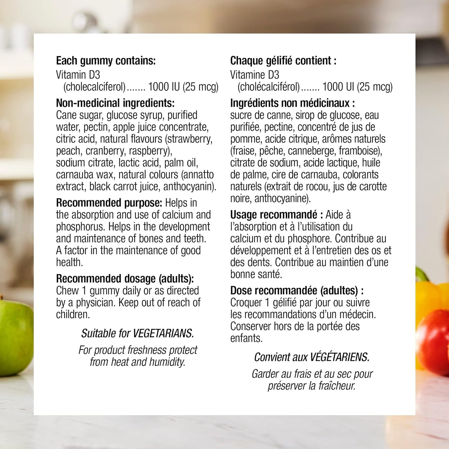 Webber Naturals Vitamin D3 1000 IU 90 Softgels - Immune Support and Bone Health Supplement