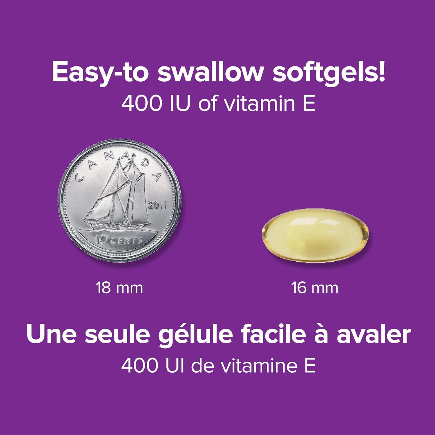 Webber Naturals Vitamin E Softgels - 400 IU, 120 Count - Natural Source - BoostGo Australia