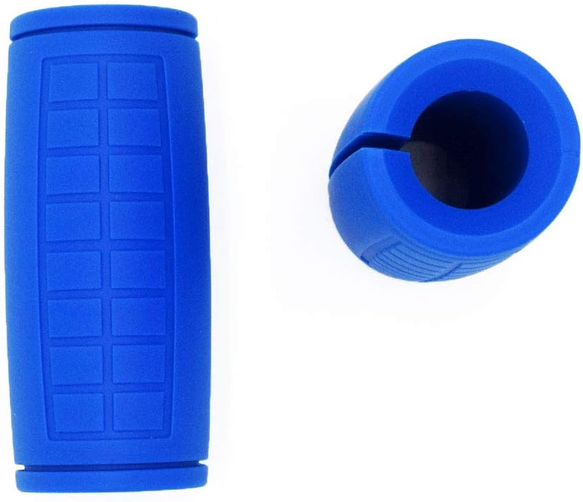 Weight Bar Grips for Standard Barbell & Dumbbell Handles - Thick Bar Training Adapter for Weightlifting & Cable Attachments - Fitness Training Rope Grips for Arm & Forearm Strength Builder