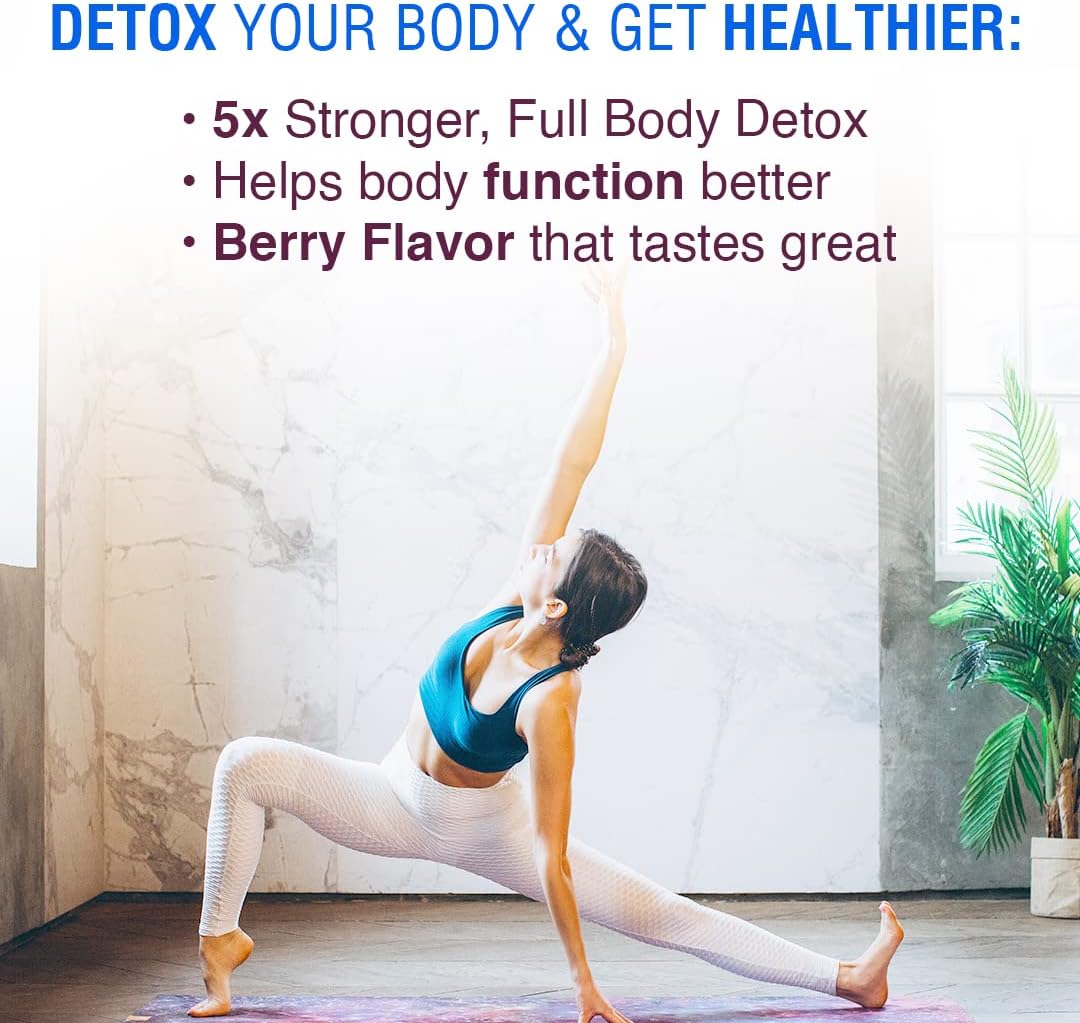 Wellgenix Omni Rhino Detox Drink - Fruit Punch Flavor - 8 fl oz - Same Day Toxin Elimination - Single Pack