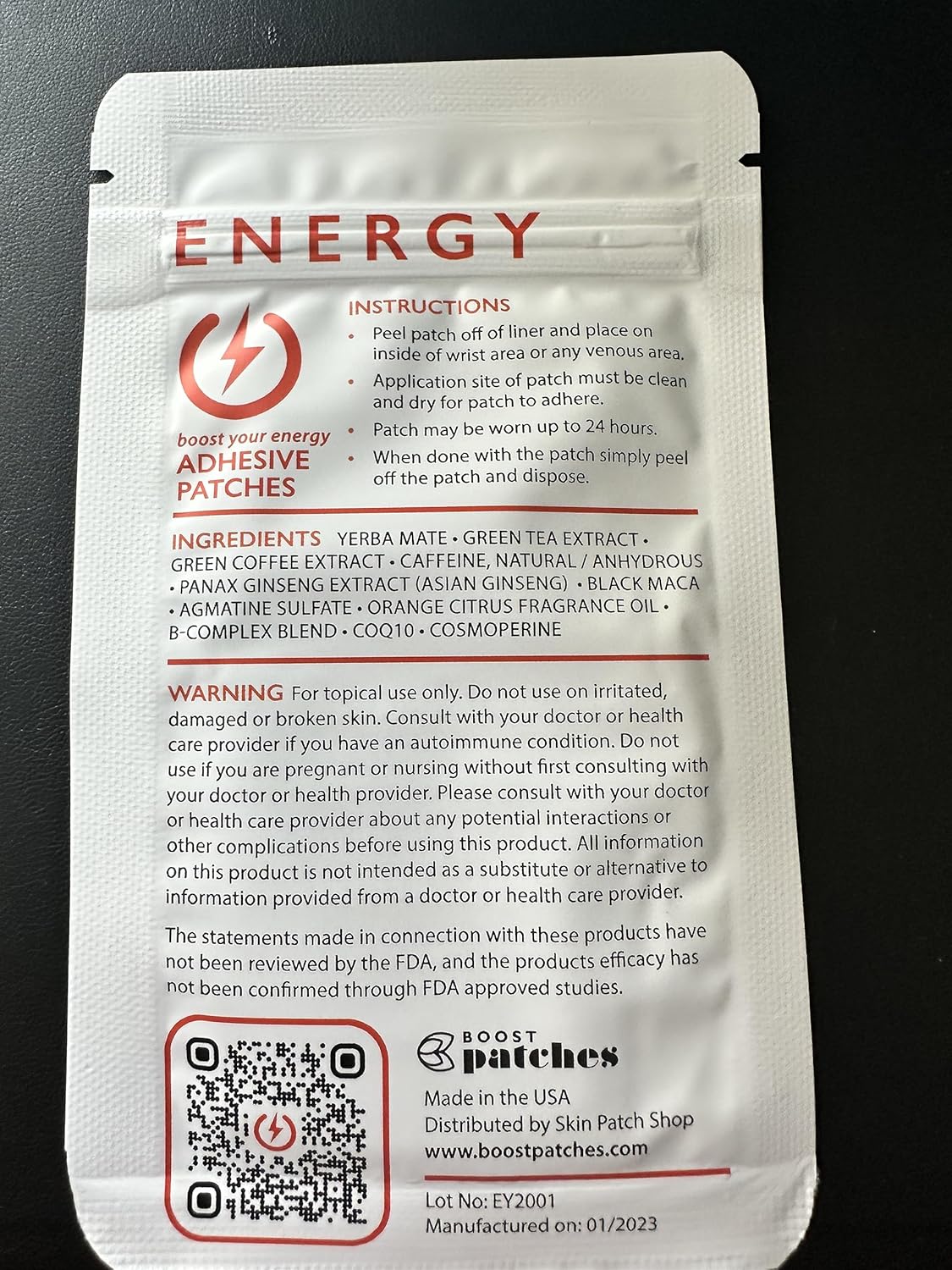 Wellness Patch Variety Pack - Energy Patches with B12, Caffeine, and Natural Ingredients for Focus and Alertness