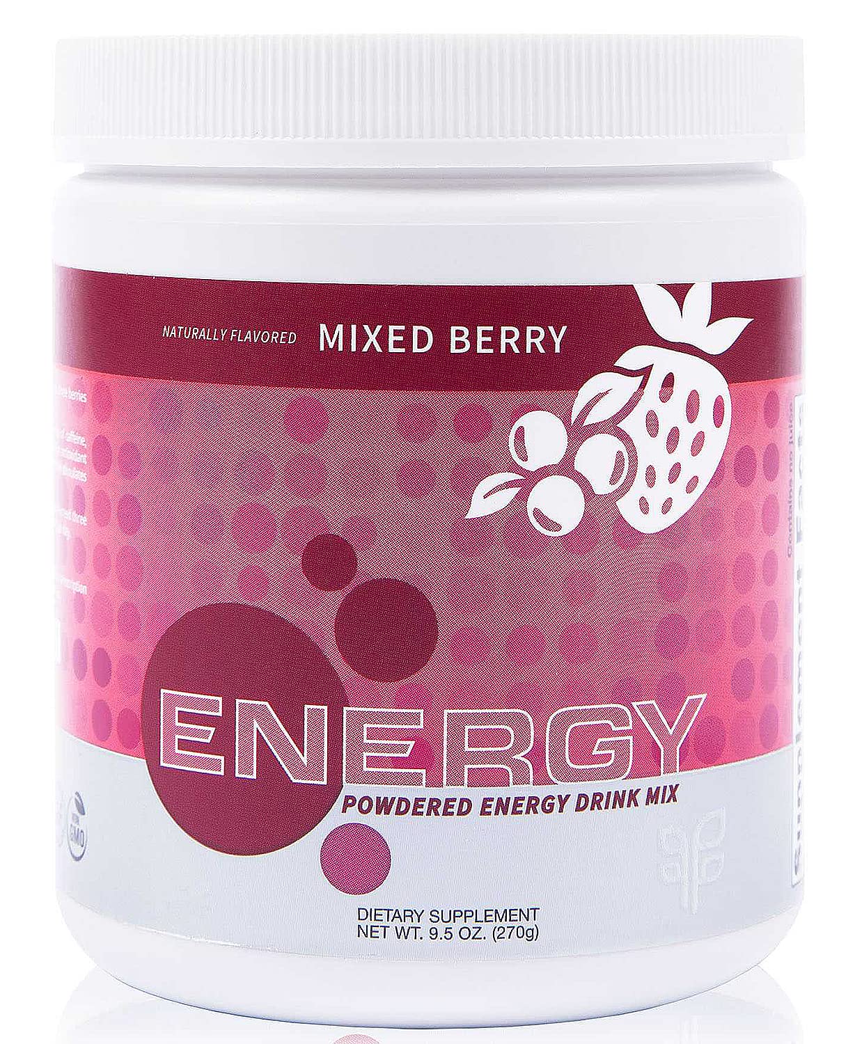 Wheat Grass Mixed Berry Sugar-Free Powder Mix Dietary Supplement 9.5 oz Energy Boost