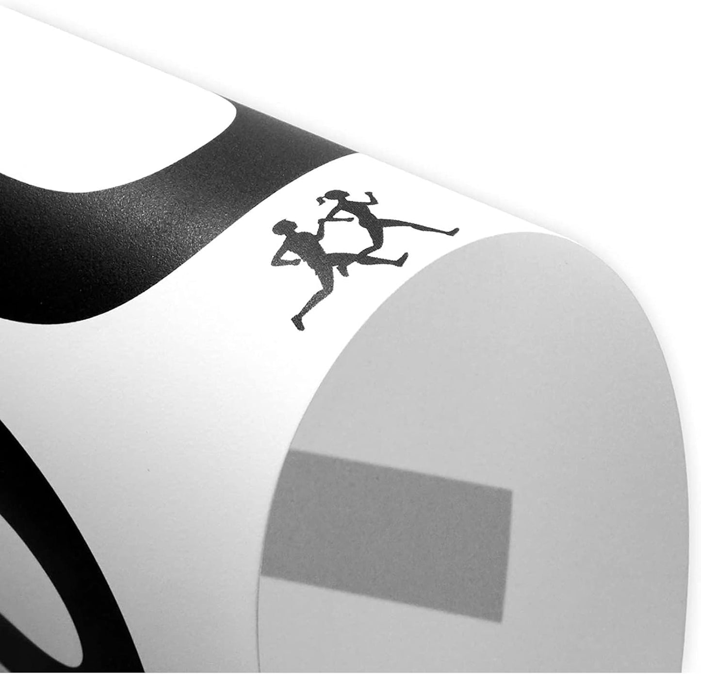 White Racing Bibs Numbered 1-100 (7 x 4 Inches, 100 Pack) by Juvale Marathon Essentials