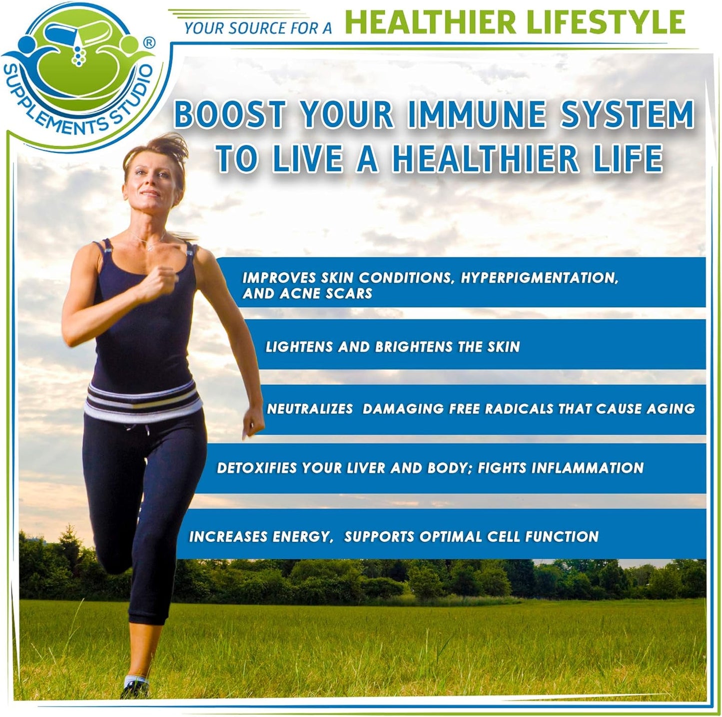 Whole Food Multivitamin without Iron with Liposomal Glutathione & DIM Supplement - Optimal Multisystem Support & Master Antioxidant