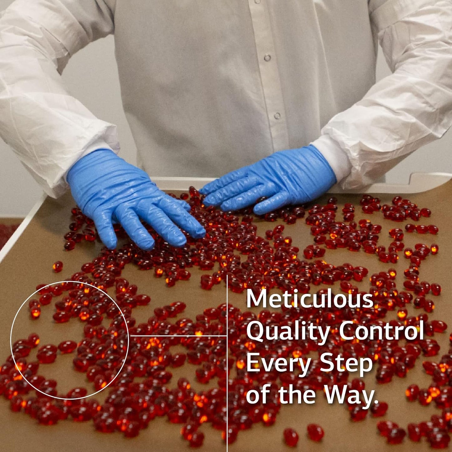 Whole Food Omega 3 EPA/DHA Softgels for Brain and Heart Health with Astaxanthin - 60 Count