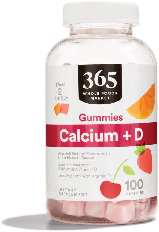 Whole Foods Market 365 Adult Gummy Calcium Supplements - 100 Count