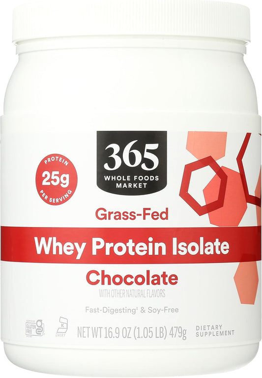 Whole Foods Market 365 Chocolate Whey Protein Isolate, 16.9 oz
