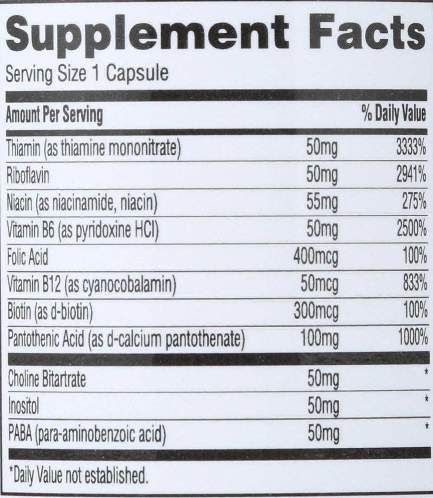 Whole Foods Market 365 Everyday Value B-50 Complex 90 ct - Packaging Variation Possible