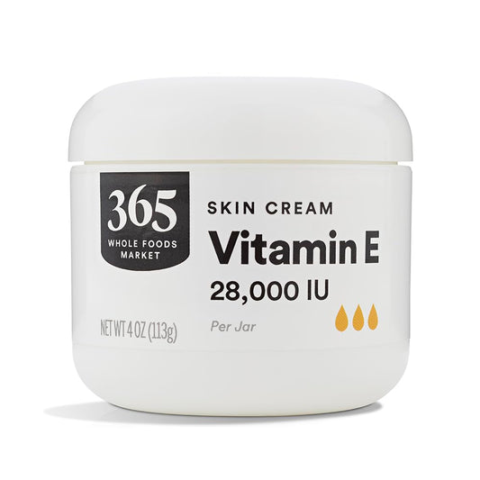 Whole Foods Market 365 Vitamin E Cream 28000 IU - 4 oz Jar