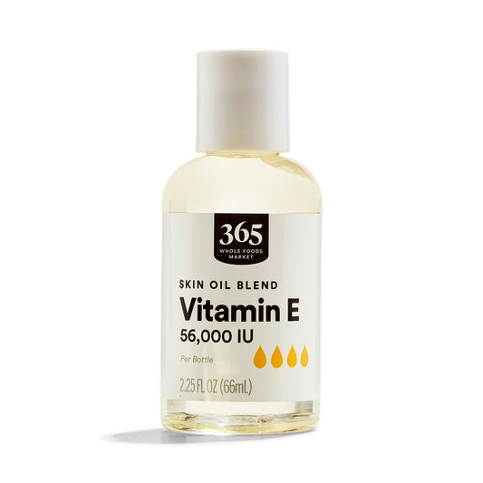 Whole Foods Market 365 Vitamin E Oil 56000 IU, 2.25 Fl Oz - Natural Antioxidant for Skin & Hair