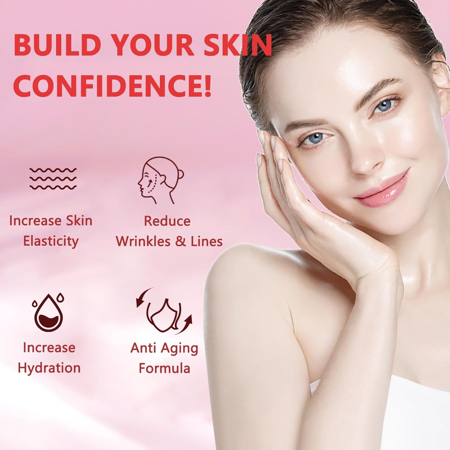 Whoyun Glutathione Collagen Gummies | Skin Health Formula with Glutathione & Collagen | Reduce Wrinkles, Boost Immunity | 60 Gummies