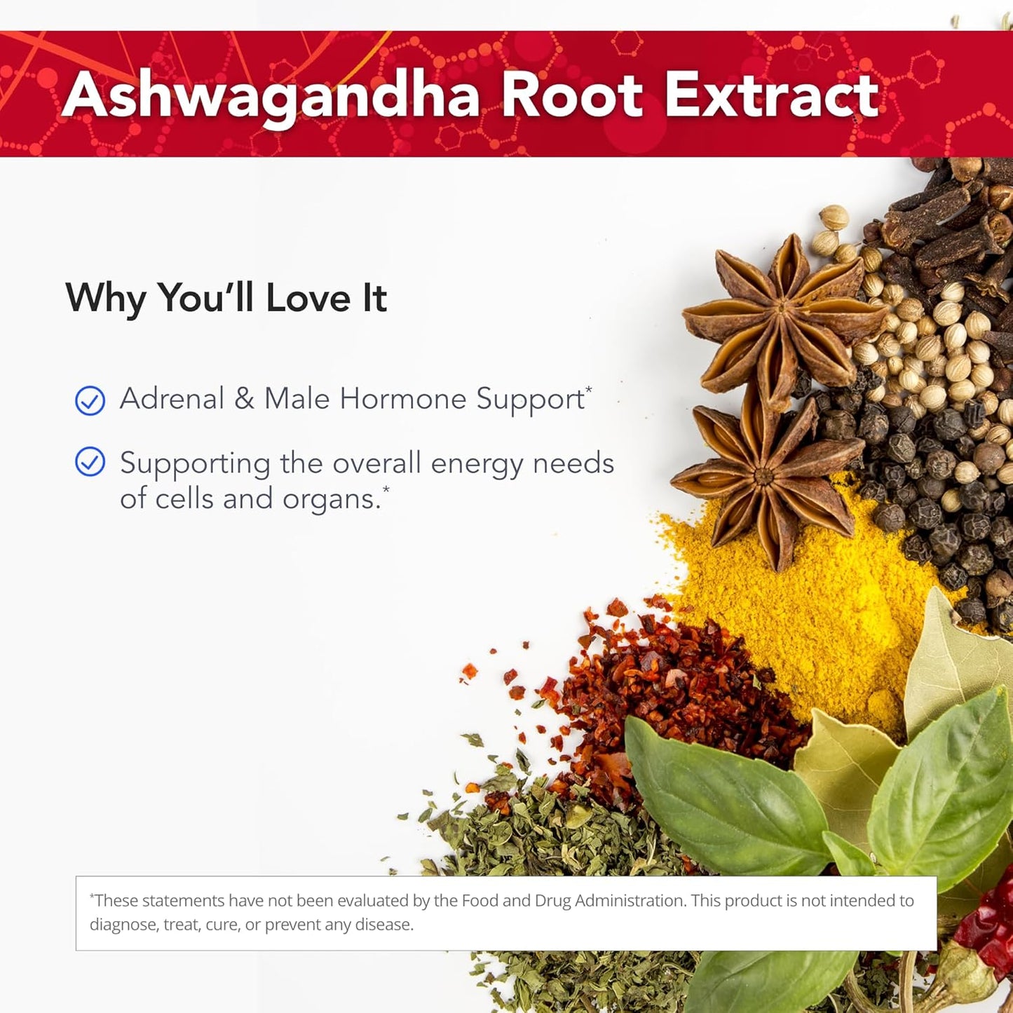 Wild Ashwagandha Root Extract for Overall Health & Energy - Physician's Strength AshwaPower - 2 fl oz - 86 Servings