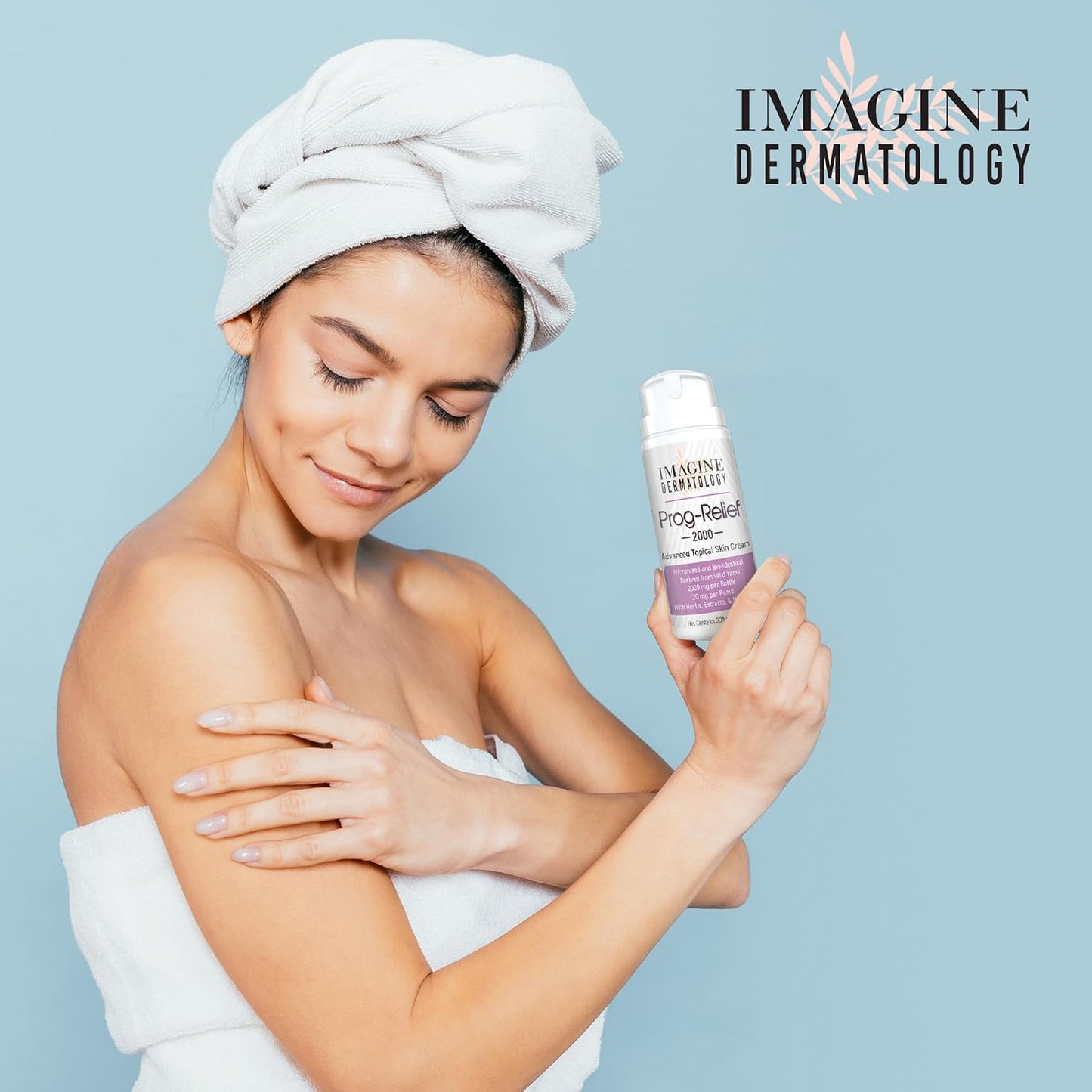 Wild Yam Progesterone Cream 2000mg, Bio-Identical Micronized USP for Female Mid-Life Relief, 100 Pump Applications, Paraben and Soy Free, TSA Size, Made in USA