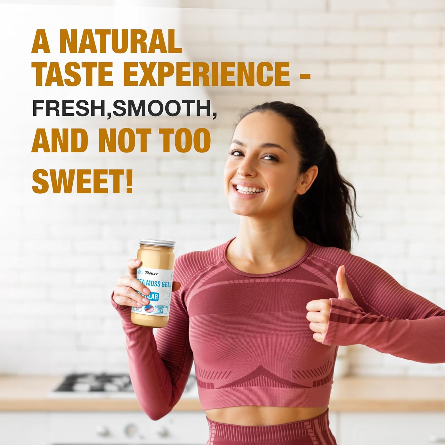 Wildcrafted Irish Seamoss Gel - 16oz Original Size, Packed with Vitamins & Minerals, Vegan Superfood from USA