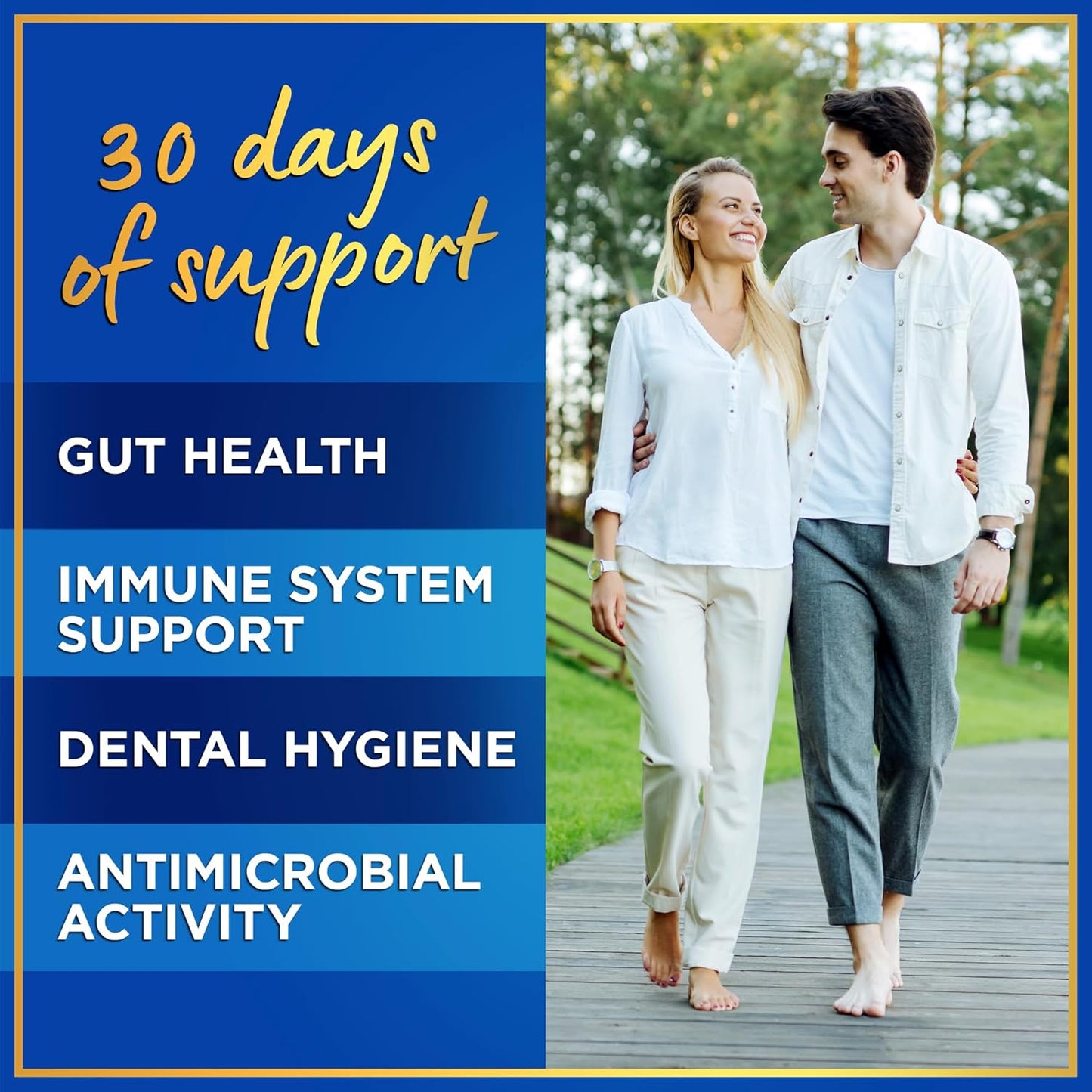 WINDSOR BOTANICALS Lactobacillus Salivarius Probiotic and Dental Health Bundle for Oral Care