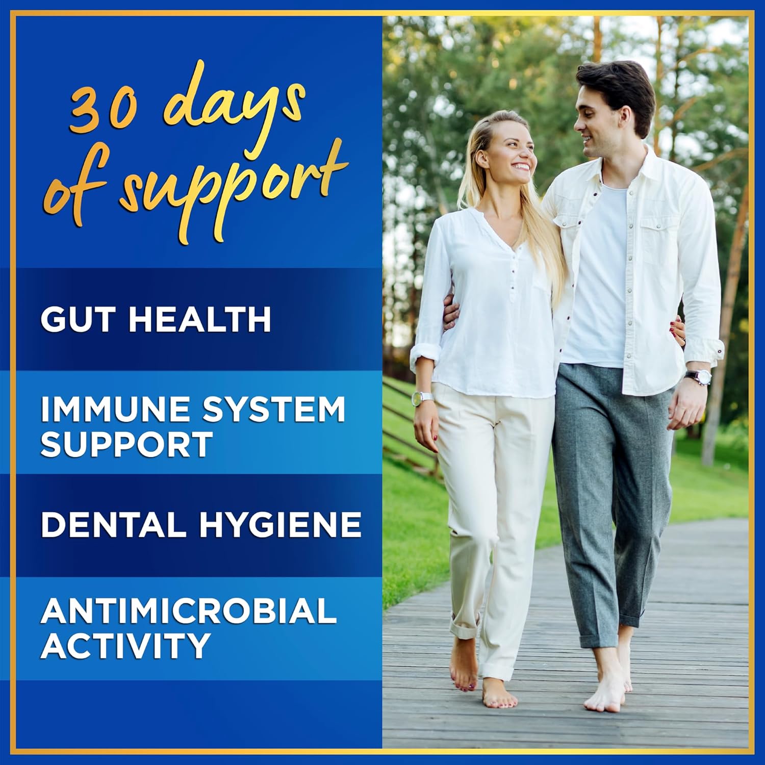 WINDSOR BOTANICALS Lactobacillus Salivarius Probiotic and Dental Health Bundle for Oral Care