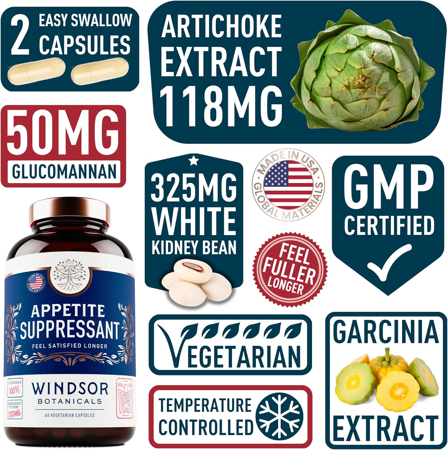 WINDSOR BOTANICALS Liquid Collagen and Appetite Suppressant Beauty Wellness Combo - BoostGo Australia