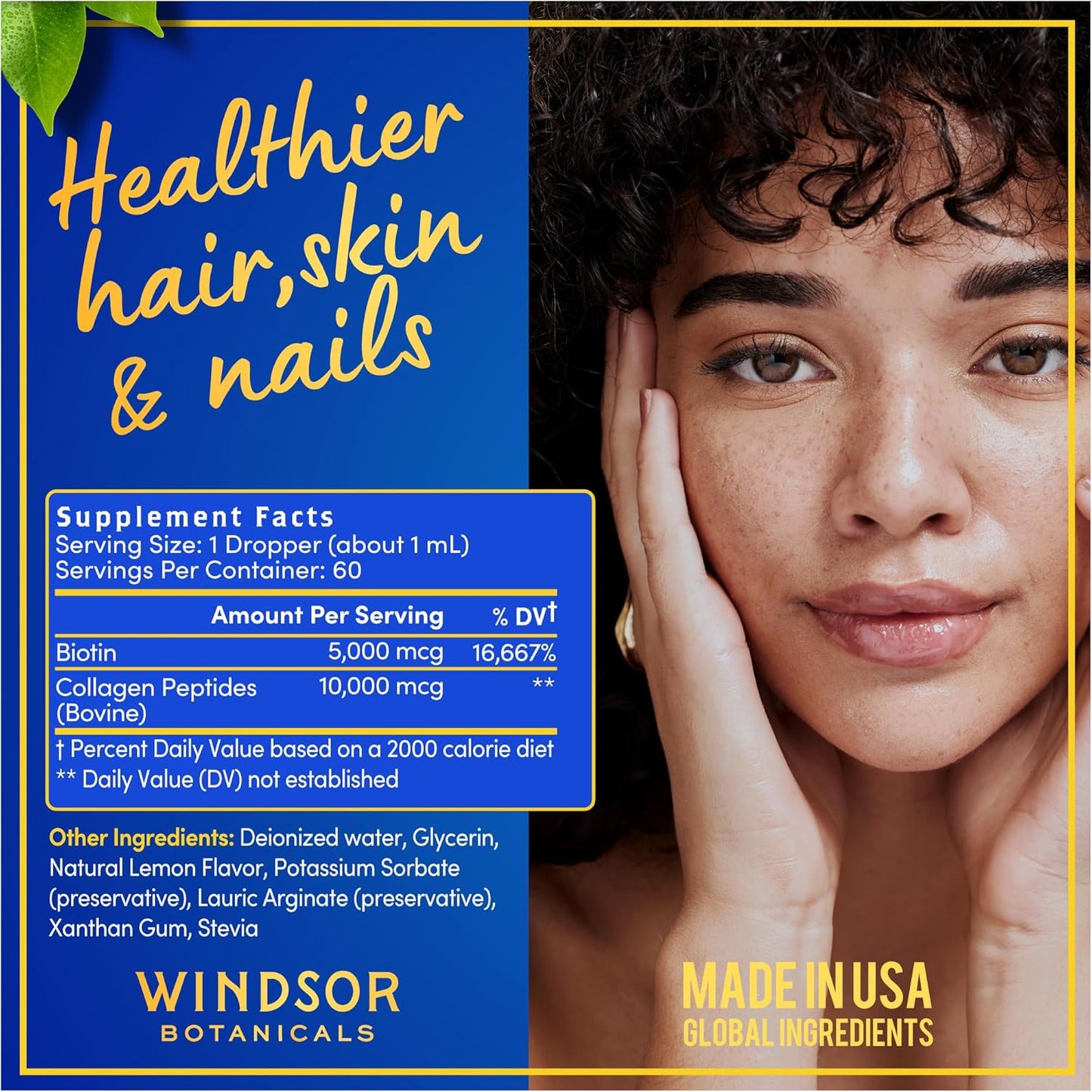 WINDSOR BOTANICALS Liquid Collagen and Appetite Suppressant Beauty Wellness Combo - BoostGo Australia