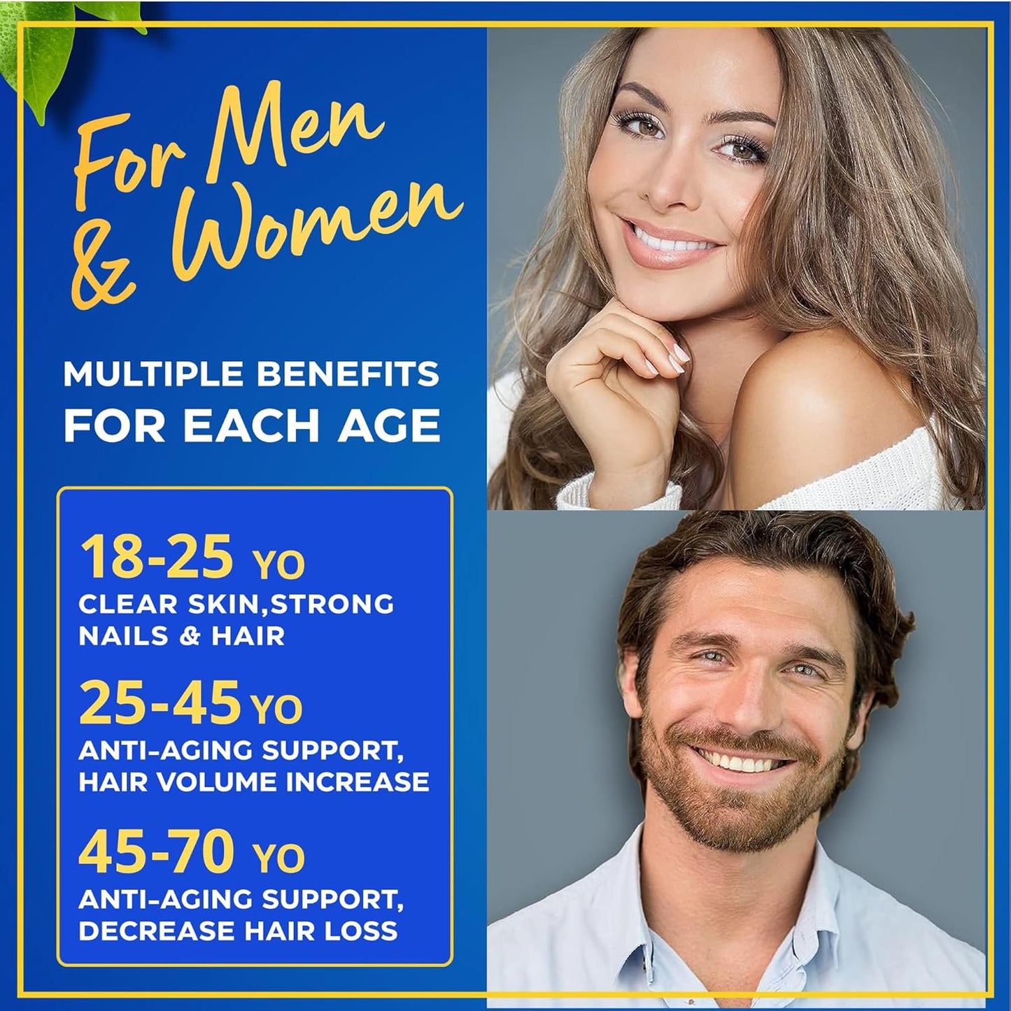 WINDSOR BOTANICALS Liquid Collagen Peptides with Biotin and Dental Probiotics - Oral Care Bundle