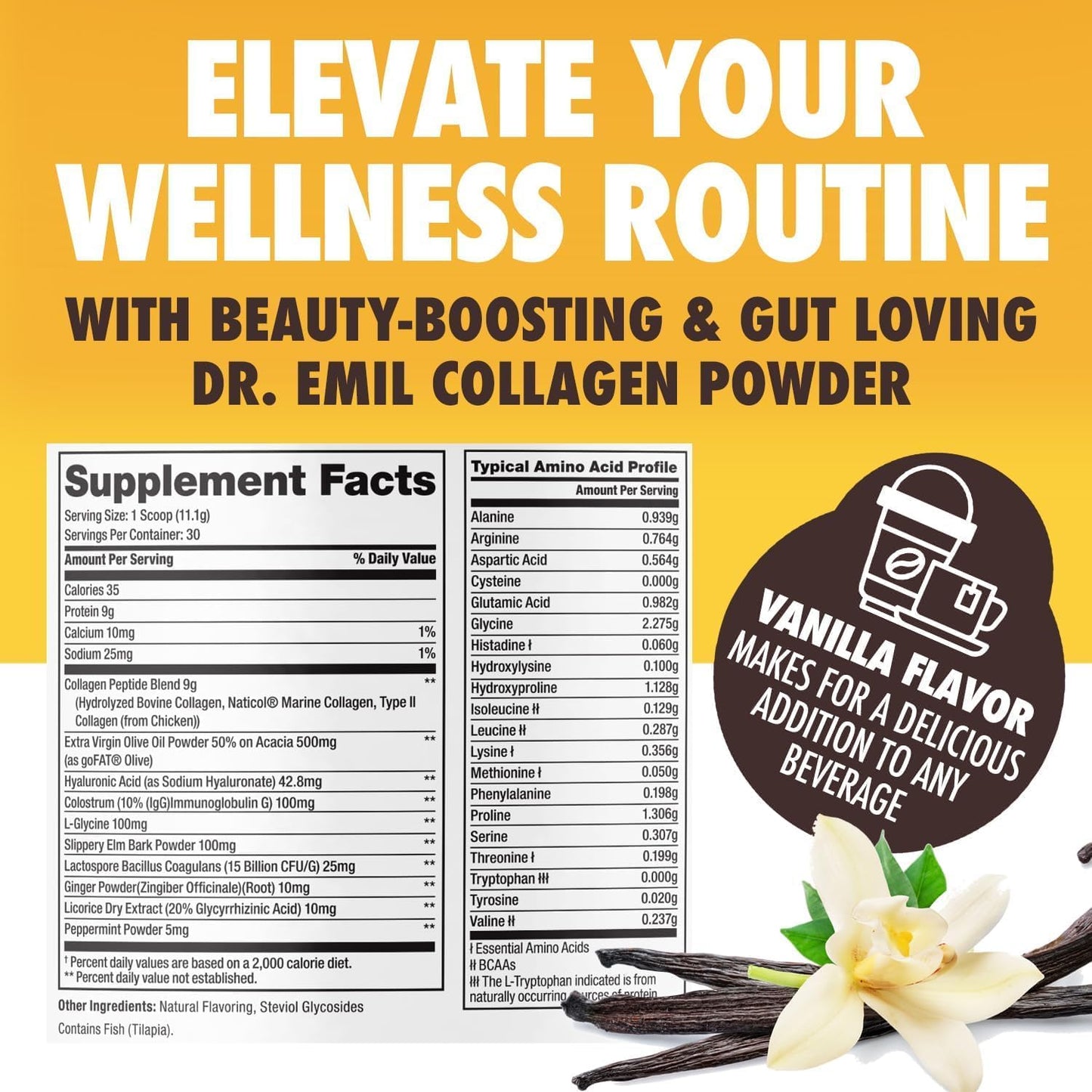 Women's Collagen Peptides Powder with Gut Health Support - Hair, Skin, Nails Supplement with Colostrum & Probiotics - Immunity Boosting Collagen Powder