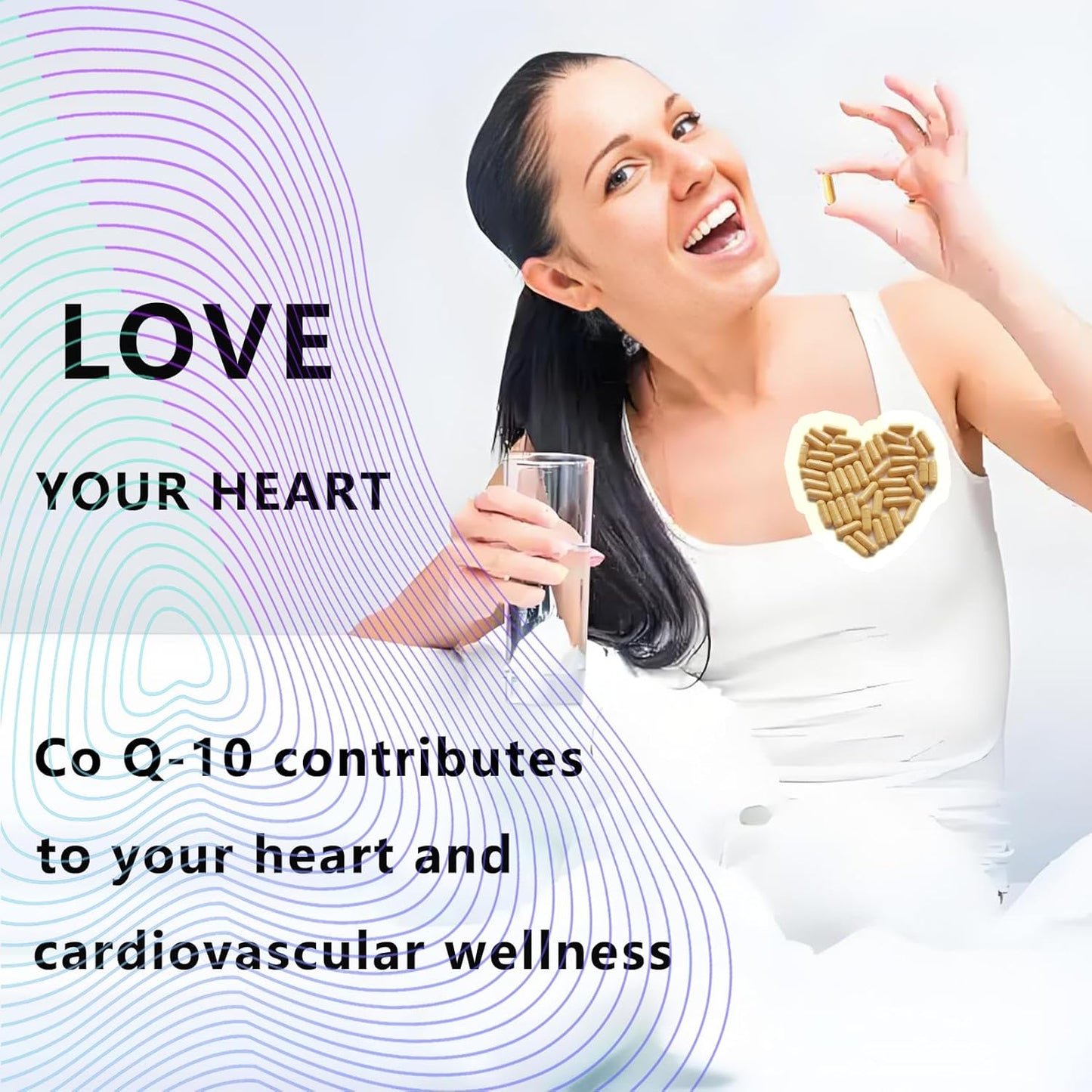 Women's CoQ10 Antioxidant Detox Supplement 200mg - Immune Support for Menopause - 30 Veg Capsules - Non-GMO & Gluten Free