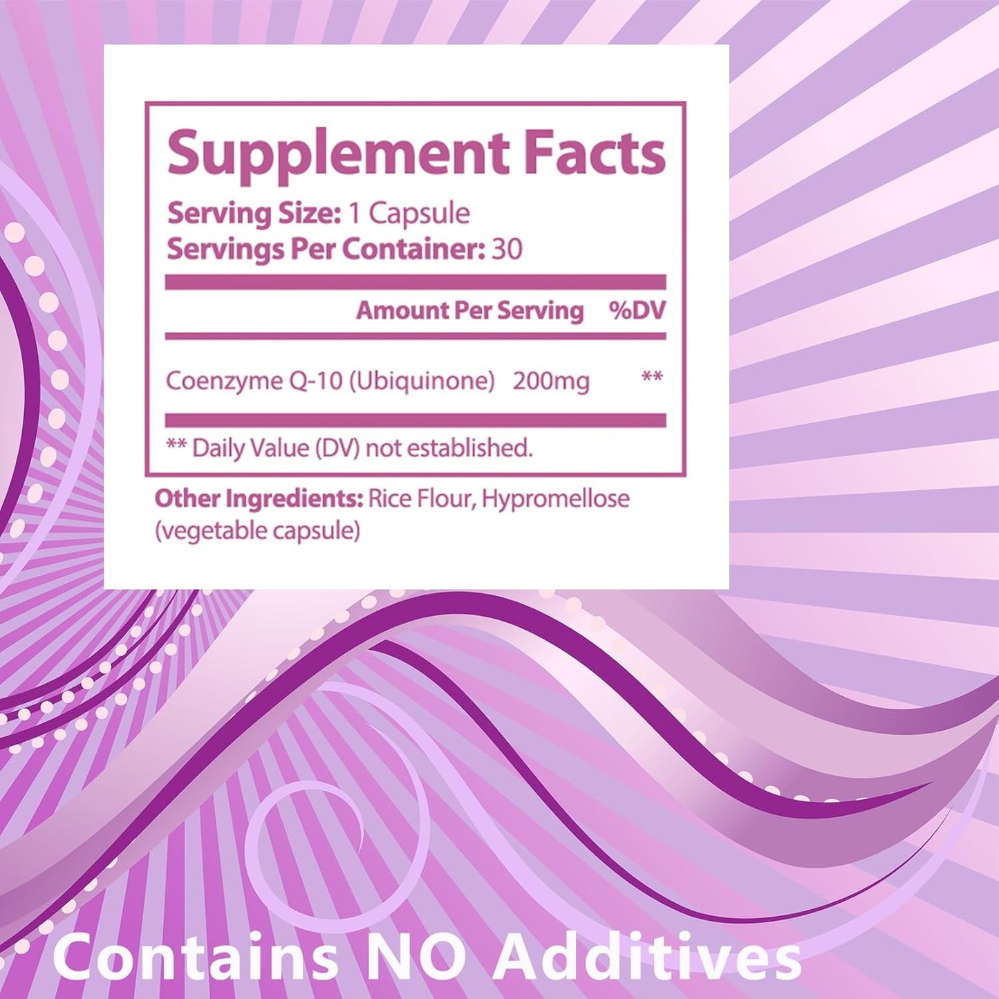 Women's CoQ10 Antioxidant Detox Supplement 200mg - Immune Support for Menopause - 30 Veg Capsules - Non-GMO & Gluten Free