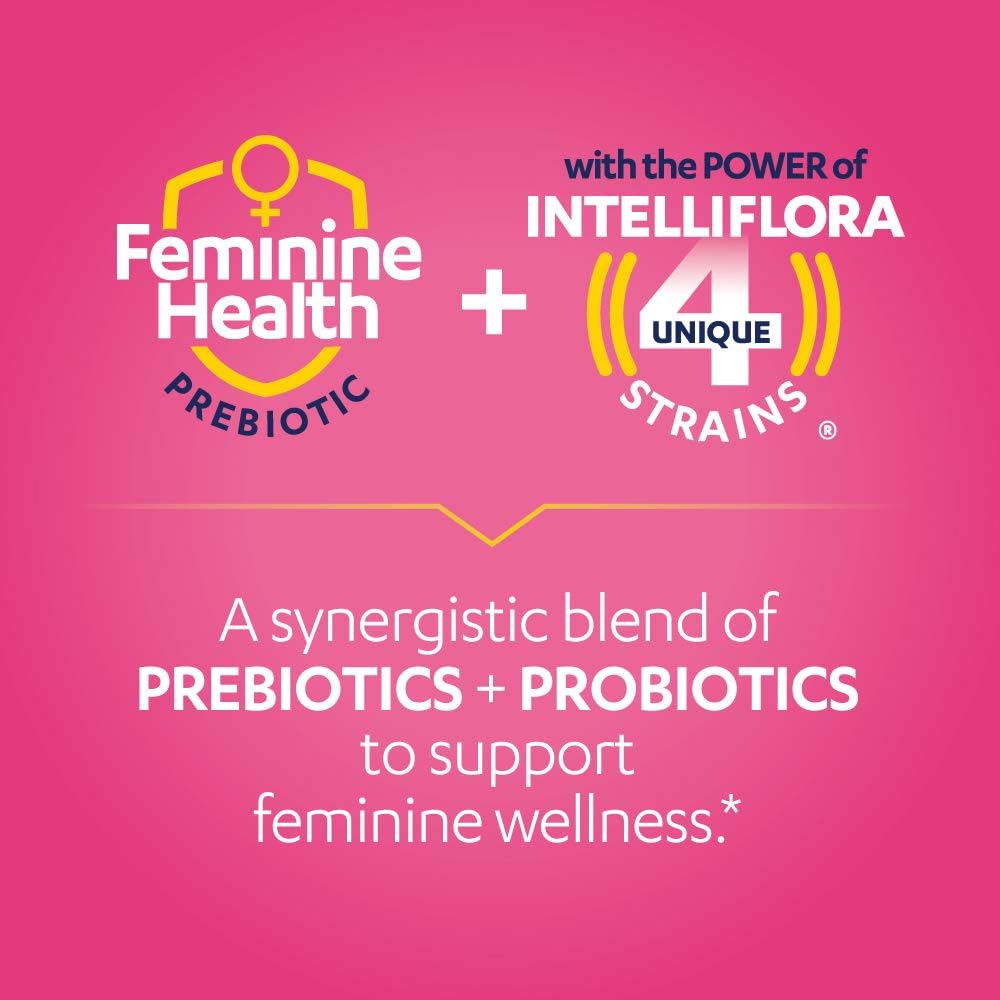 Women's Dual Protection Probiotic + Cranberry Supplement | Urinary & Vaginal Support | Non-GMO | 30 Count