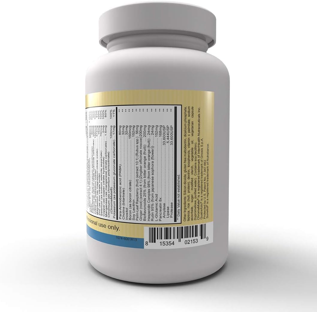 Women's Formula Multivitamin & Mineral Supplement - Priority One Vitamins, 240 Capsules, Promotes Healthy Reproductive System, No Iron.