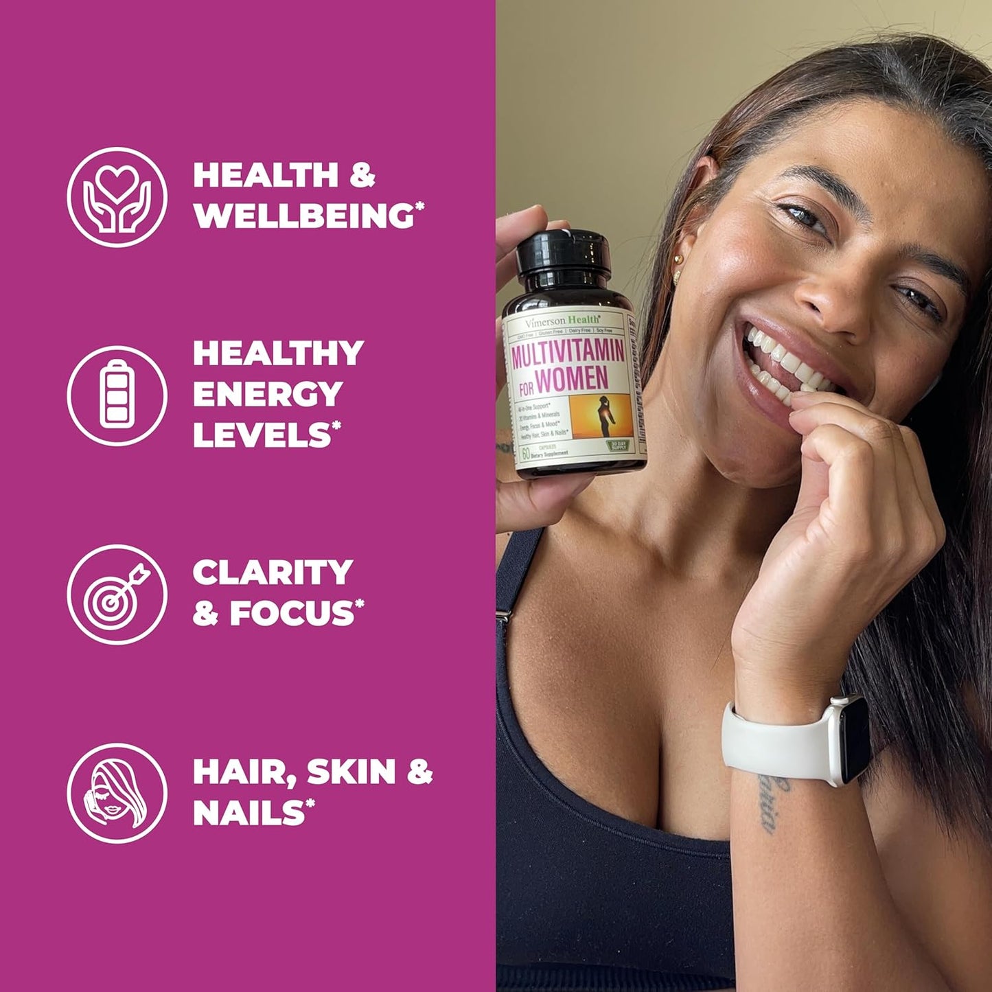 Women's Health Bundle: Glucosamine Chondroitin Turmeric + Multivitamin for Immunity, Joints, Inflammation, Antioxidants - 2 Bottles