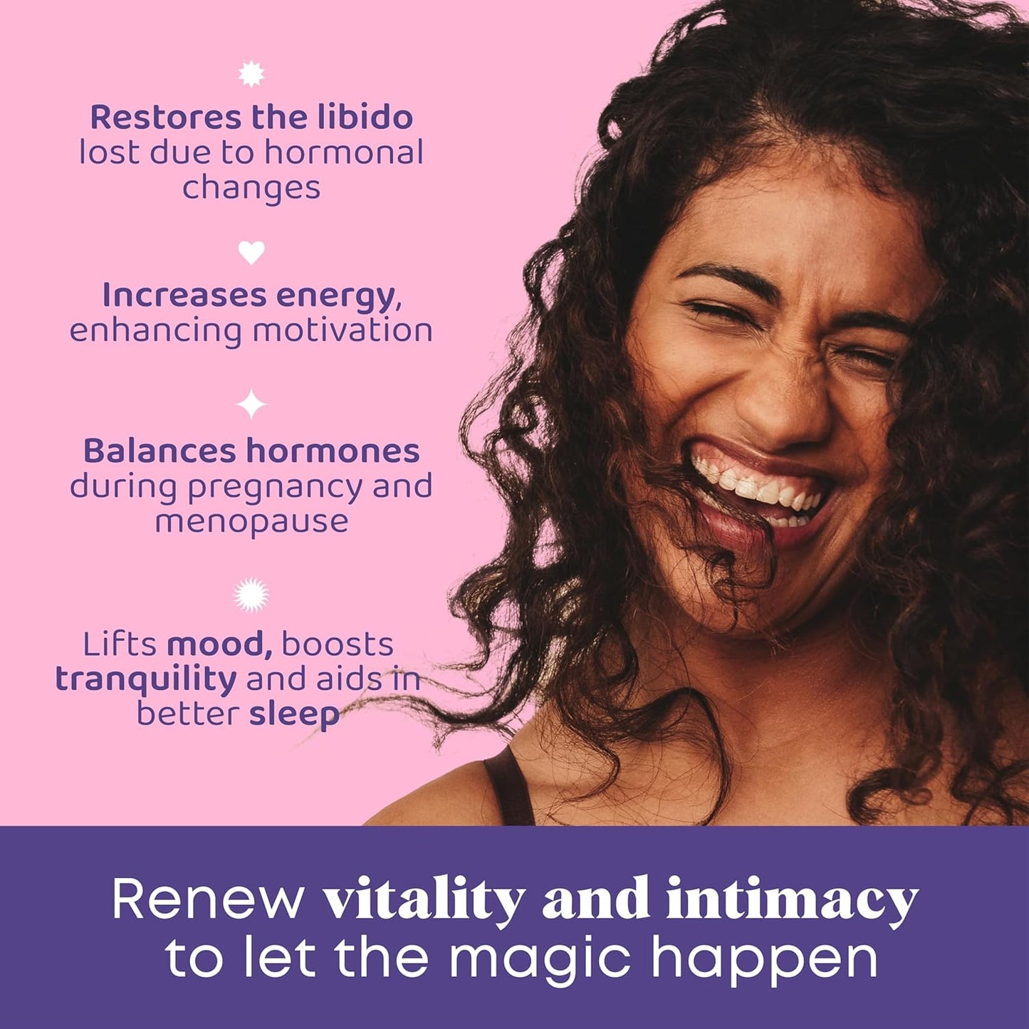 Women's Herbal Libido Support Drops - Horny Goat Weed, Ashwagandha, Maca Root, Fenugreek, Red Ginseng - Wellness & Vitality Formula