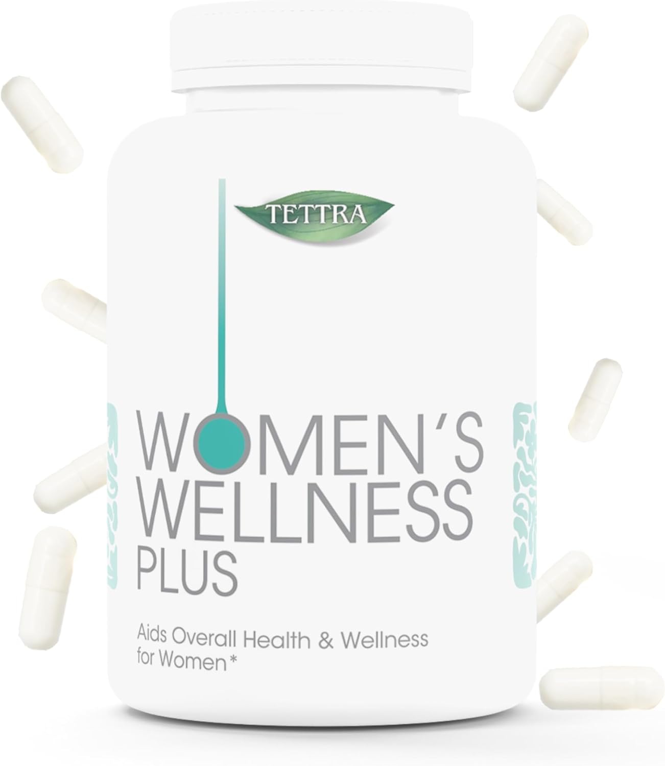 Women's Hormonal Balance Support Capsules: Myo-Inositol & D-Chiro Inositol Blend | 30-Day Supply | Healthy Ovarian Function & Vitamin B8 | 60 Capsules