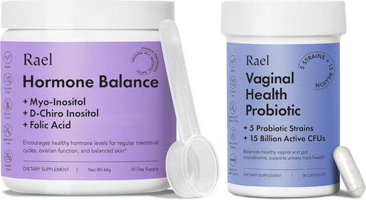 Women's Hormone Balance & Fertility Bundle with Probiotics & Digestive Support (60 Day Supply)