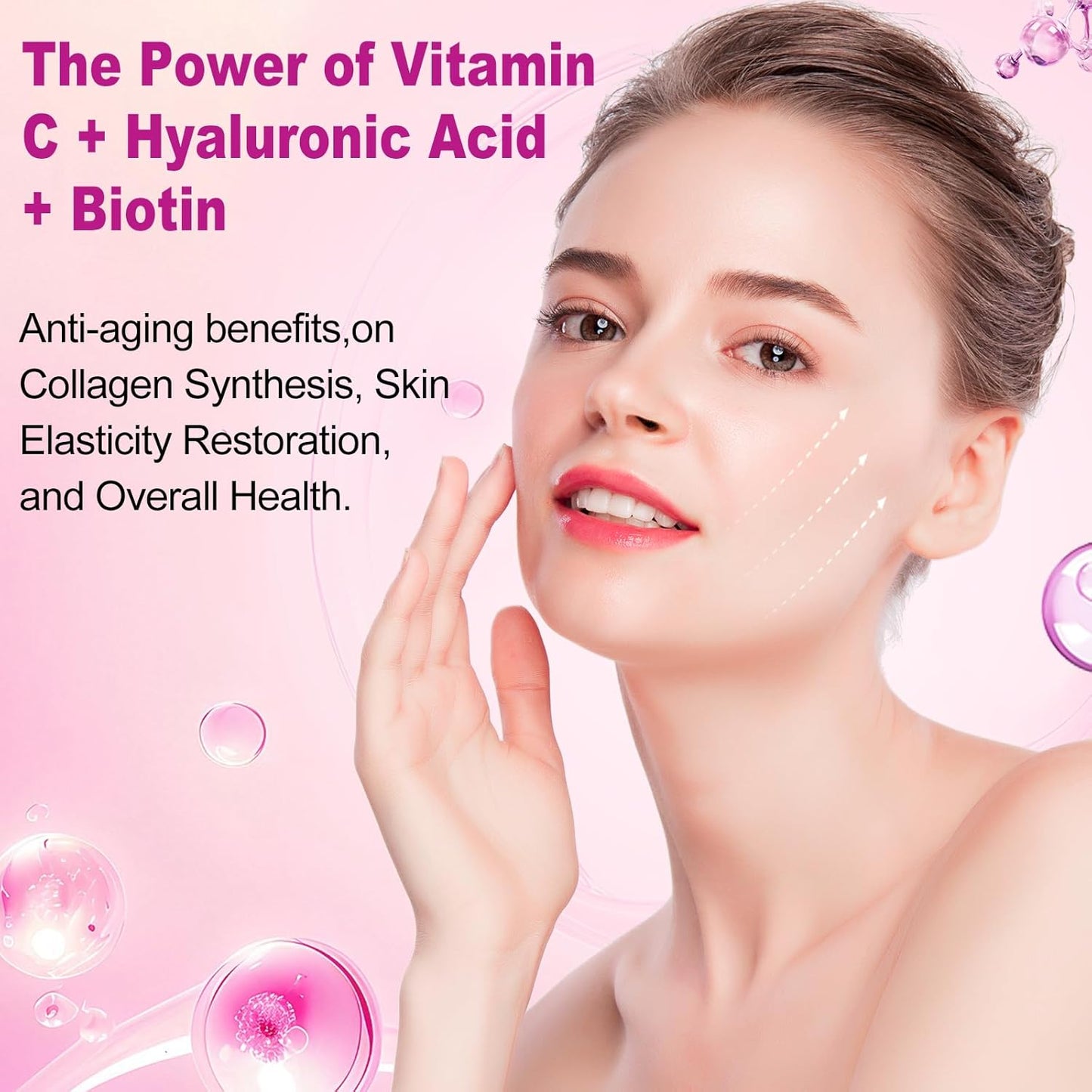 Women's Multi Collagen Peptides Softgels - 2000mg Complex with Hyaluronic Acid, Biotin, Vitamin C - Skin, Hair, Nail, Joint Support - 120 Count