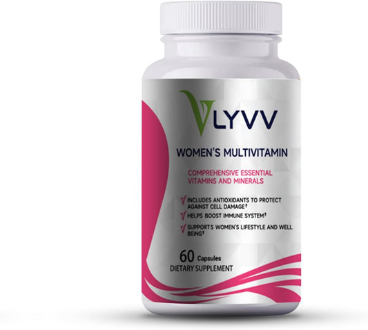 Women's Multivitamin by Lyvv: Essential Daily Nutrients for Women's Health and Wellness
